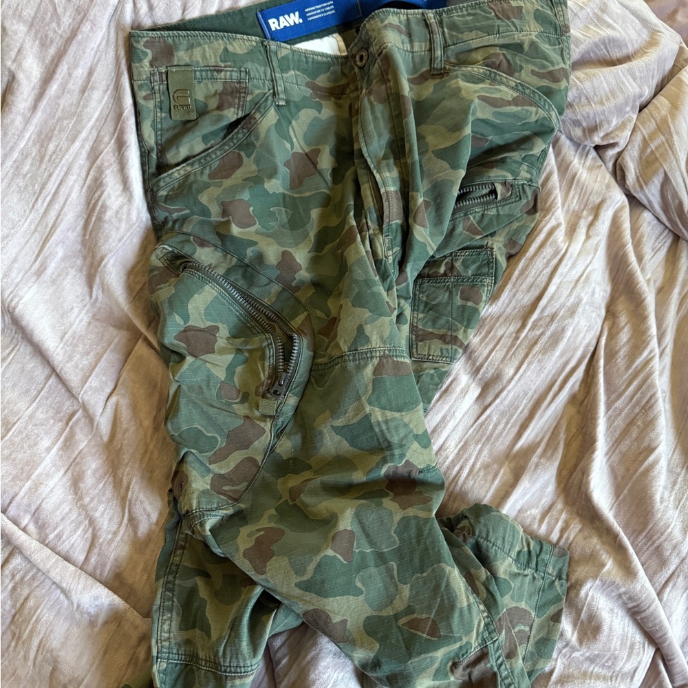 G-Star RAW Camouflage Cargo Pants